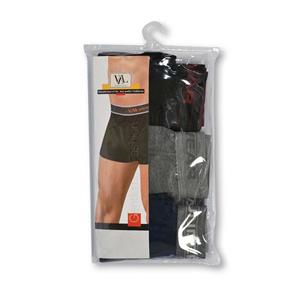 شورت نیم پا مردانه وال کش پهن بسته 3 عددی