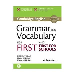 کتاب گرامر اند وکبیولاری فور فرست اند فرست فور اسکول Grammar and Vocabulary for First and First for School