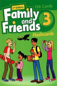 فلش کارت فمیلی اند فرندز بریتیش Family and Friends 3 (2nd) Flashcards
