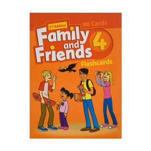 فلش کارت فمیلی اند فرندز بریتیش Family and Friends 4 (2nd) Flashcards