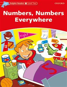کتاب زبان دلفین ریدرز 2اعداداعداد همه جا Dolphin Readers 2 Numbers Numbers Everywhere