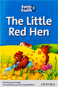 کتاب داستان انگلیسی فمیلی اند فرندز مرغ کوچک قرمز  Family and Friends Readers 1 The Little Red Hen