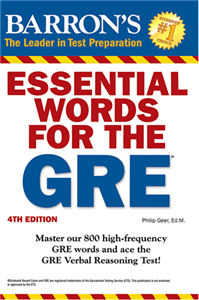 کتاب اسنشیال وردز فور د جی آر ای Essential Words for The GRE 4th Edition