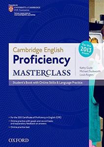 کتاب زبان پروفیشنسی مستر کلس Cambridge English Proficiency Masterclass