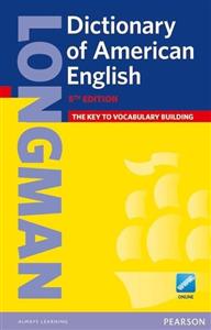 کتاب لانگمن دیکشنری اف امریکن انگلیش ویرایش پنجم  Longman Dictionary of American English 5th Edition