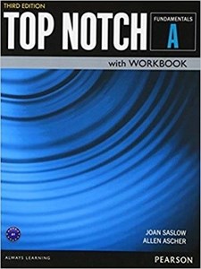 کتاب آموزشی تاپ ناچ ویرایش سوم Top Notch Fundamentals A with Workbook Third Edition