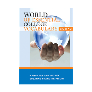کتاب زبان ورد اف اسنشیال کالج وکبیولری World of Essential College Vocabulary Book 2