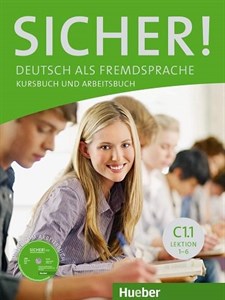 کتاب آلمانی زیشا SICHER C1.1 LEKTION 1-6 KURSBUCH UND ARBEITSBUCH