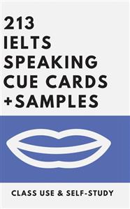 کتاب 213 IELTS Speaking Cue CardsSamples