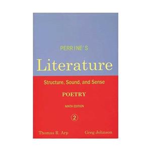 کتاب زبان پرینز لیتریچر  Perrines Literature Structure Sound and Sense Poetry 2 Ninth Edition