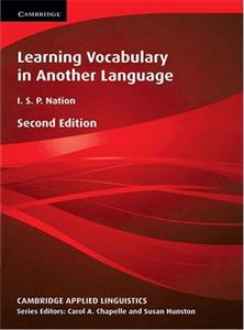 کتاب زبان لرنینگ وکبیولری این انادر لنگویج Learning Vocabulary in Another Language 2nd