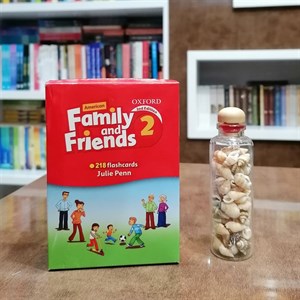 فلش کارت امریکن فمیلی اند فرندز  Flashcards American Family and Friends 2 Second Edition