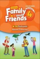 فلش کارت امریکن فمیلی اند فرندز  Flashcards American Family and Friends 4 Second Edition