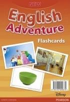 فلش کارت انگلیش ادونچر  NEW English Adventure Flashcards Level 2