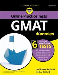 کتاب GMAT For Dummies جی مت فور دامیز