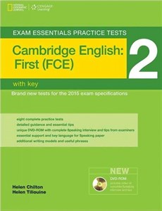 کتاب اگزم اسنشیالز پرکتیس تستز فرست Exam Essentials Practice Tests First (FCE) 2