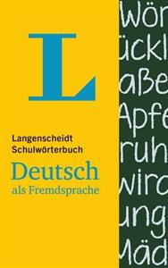کتاب دیکشنری آلمانی به آلمانی لانگنشایت جیبی  Langenscheidt Schulwörterbuch Deutsch als Fremdsprache