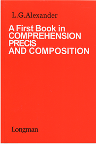 کتاب زبان ا فرست بوک این کامپرهنشن A First Book in Comprehension Precis and Composition