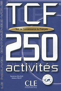 کتاب آزمون فرانسه تی سی اف Tcf-250 Activities BookKey (French Edition)