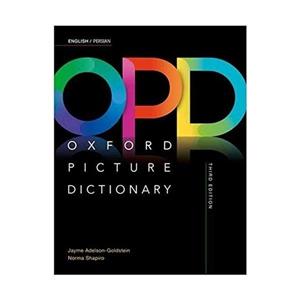 کتاب دیکشنری تصویری انگلیسی فارسیOxford Picture Dictionary OPD 3rd English Persian