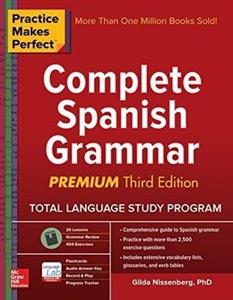 کتاب کامپلیت اسپنیش گرامر Practice Makes Perfect Complete Spanish Grammar 3rd