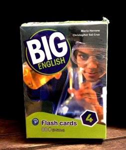 فلش کارت بیگ انگلیش BIG English 4 Second edition FlashCards