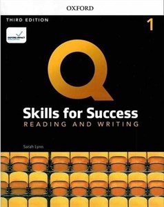 کتاب زبان کیو اسکیلز فور ساکسس ریدینگ اند رایتینگ Q Skills for Success 1 Reading and Writing third Edition