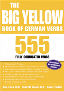 کتاب د بیگ یلو بوک آف جرمن وربز  The Big Yellow Book of German Verbs 555