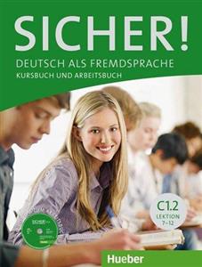 کتاب آلمانی زیشا Sicher C1.2 Lektion 7-12 kursbuch Arbeitsbuch