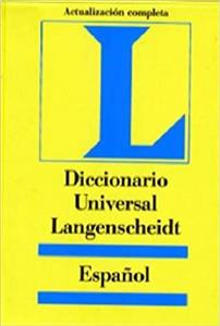 کتاب دیکشنری اسپانیایی  Diccionario universal Langenscheidt Español