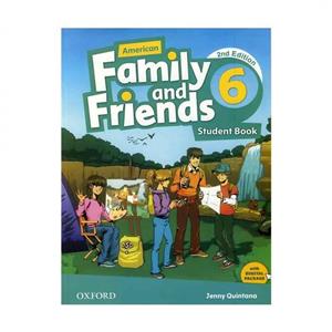 کتاب امریکن فمیلی اند فرندز American Family and Friends 6 2nd سایز کوچک