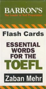 فلش کارت اسنشیال وردز تافل essential words for the toefl