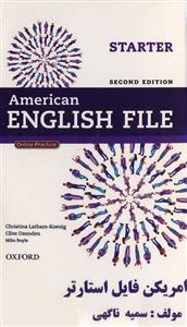 فلش کارت امریکن انگلیش فایل American English File Starter ویرایش دوم
