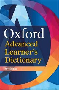 کتاب اکسفورد ادونسد لرنرز دیکشنری ویرایش دهم Oxford Advanced Learners Dictionary 10th