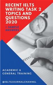 کتاب recent ielts writing task 2 topics and questions | نسخه PDF