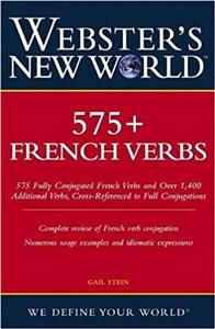 کتاب زبان فرانسه وبسترز نیو ورد  Webster's New World 575  French Verbs