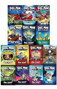مجموعه 14 جلدی رمان داگ من Dog Man باکس دار