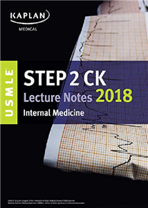 کتاب استپ 2 سی کی لکچر نوت 2018 اینترنال مدیسین USMLE Step 2 CK Lecture Notes 2018 Internal Medicine