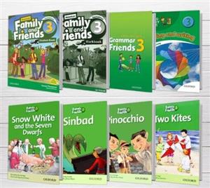 پکیج دوره کامل امریکن فمیلی اند فرندز ویرایش دوم American Family and Friends 3 2nd رحلی