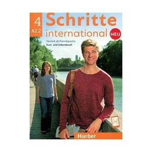 کتاب آلمانی شریته اینترنشنال قدیمی Schritte International 4