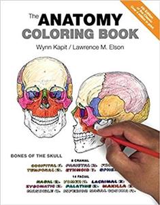 کتاب آناتومی کالرینگ بوک The Anatomy Coloring Book