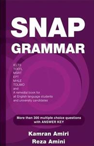 کتاب اسنپ گرامر  Snap Grammar اثر کامران امیری و رضا امینی