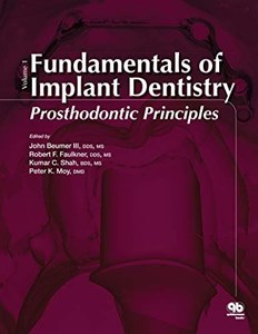 کتاب فاندامنتالز آف ایمپلنت دنتیستری Fundamentals of Implant Dentistry: Prosthodontic Principles2015