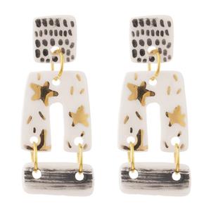 گوشواره زنانه آسمان سرامیک 1773133-517 Aseman Ceramic 1773133-517 Earrings For Women