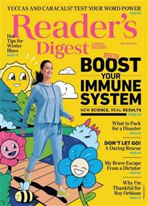 مجله ریدر دایجست Readers Digest Boost Your Immune System January/February 2022
