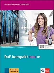 کتاب آلمانی داف کامپکت ورتچتز اند گرمتیک نیو DaF kompakt neu B1 Intensivtrainer Wortschatz und Grammatik