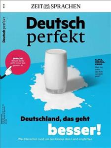 کتاب مجله آلمانی دویچ پرفکت  Deutsch Perfekt deutschland das geht
