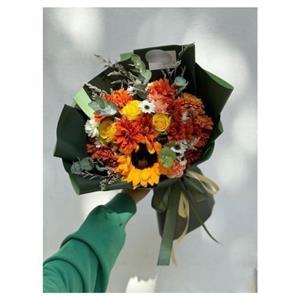دسته گل پرنده بهشتی و استرلیتزیا برای روز زن 4543