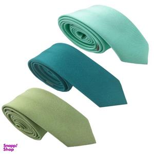 کراوات مردانه هکس ایران مدل OM-GRBLU مجموعه 3 عددی