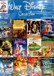 پک کارتون زبان انگلیسی والت دیزنی Walt Disney English Pack 1